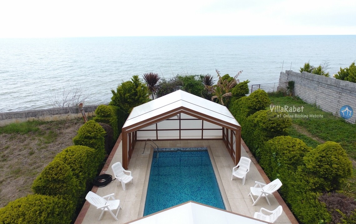 ویلای کد 4016 سومین ویلای اجاره ای لوکس ساحلی و استخردار در نوشهر