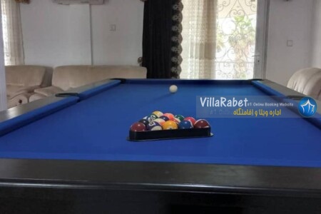 اجاره ویلا با بیلیارد