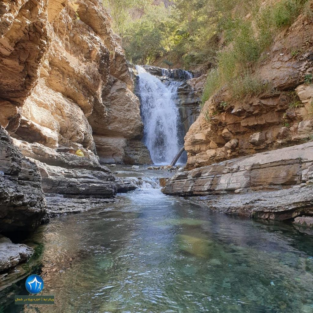 آبشار هفت تپه کجاست آبشار البرز ابشار هفت تپه کندوان ابشار مازندران (۳)