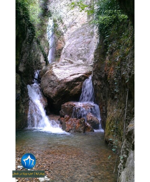 آبشار ونوش ابشار مازندران آبشار ونوش نور روستای ونوش (۲)