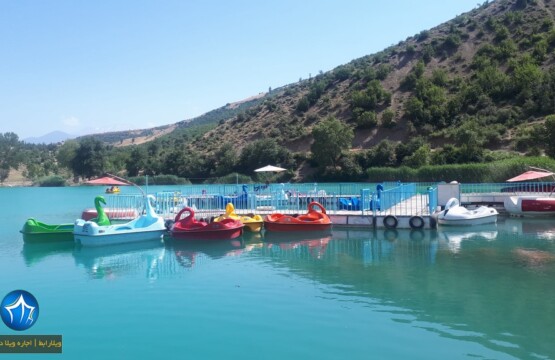 اسکله قایق سواری دریاچه ولشت