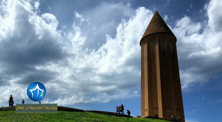 برج تاریخی گنبد قابوس- برج گنبد قابوس کجاست-برج قابوس گنبد کاووس-برج قابوس بن وشمگیر گنبد کاووس-برج قابوس برج گنبد قابوس۱
