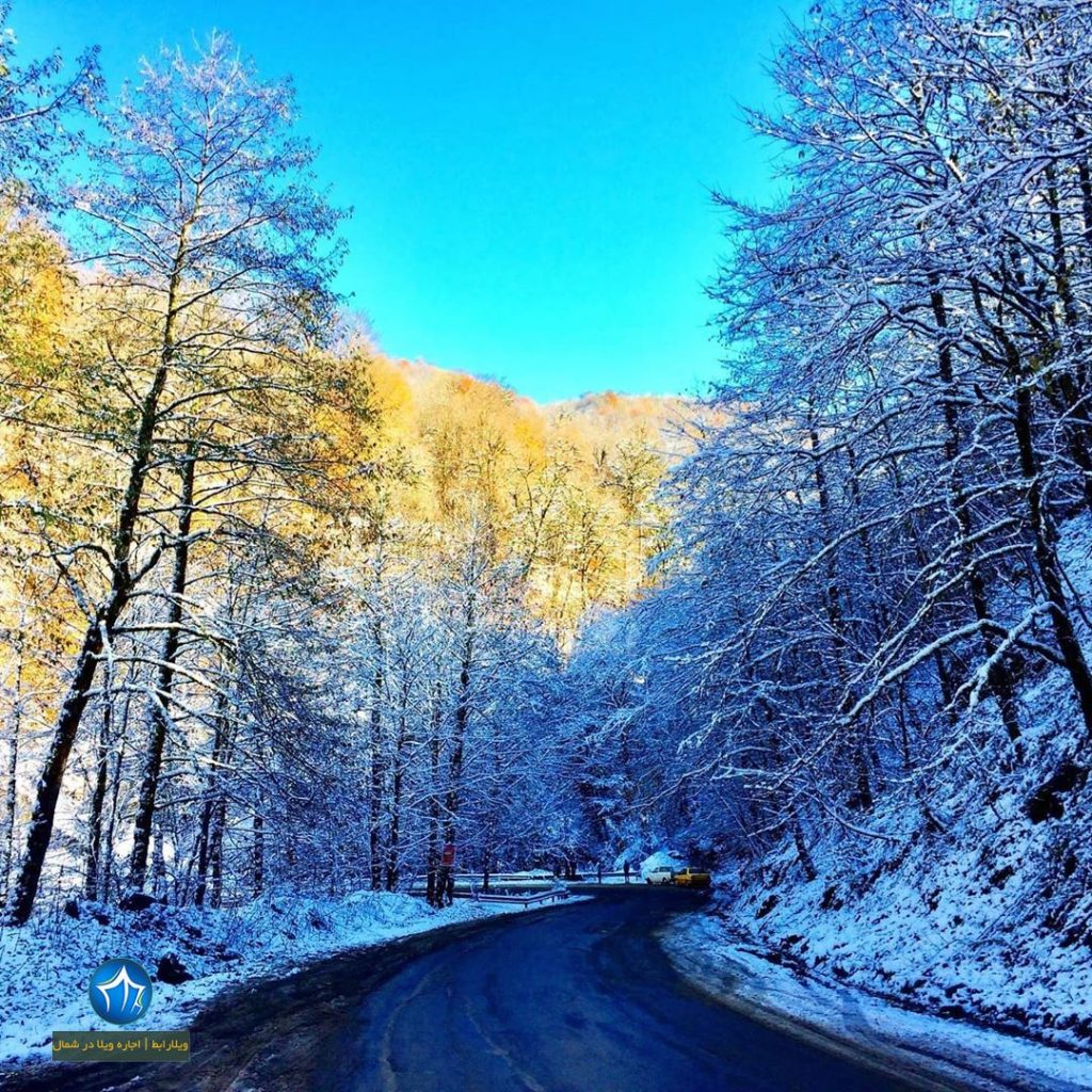جاده عباس آباد جاده عباس اباد کلاردشت پاییز جاده عباس اباد زیبایی جاده کافه جاده عباس اباد کجاست (۱)