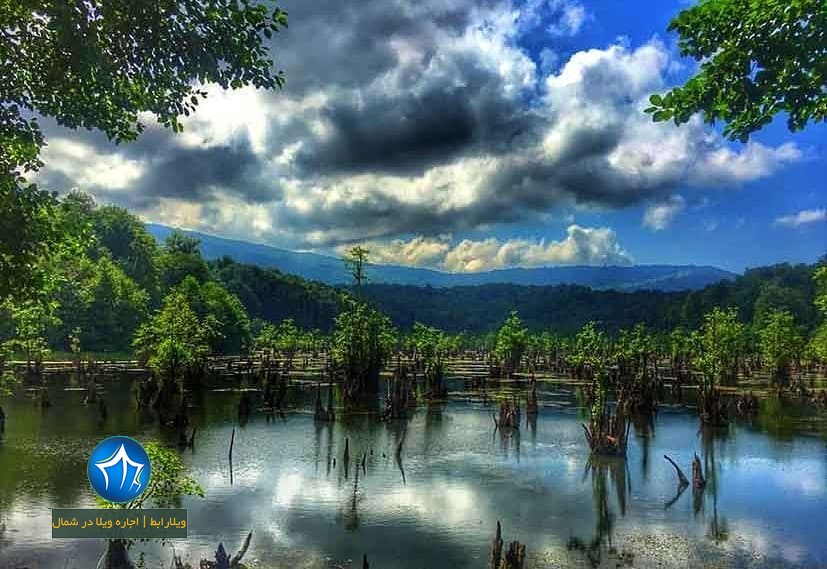 دریاچه ارواح تالاب ملاکلا دریاچه ملا کلا بند ممرز تالاب ارواح نوشهر دریاچه ارواح مازندران تور ارواح نوشهر بند دریاچه