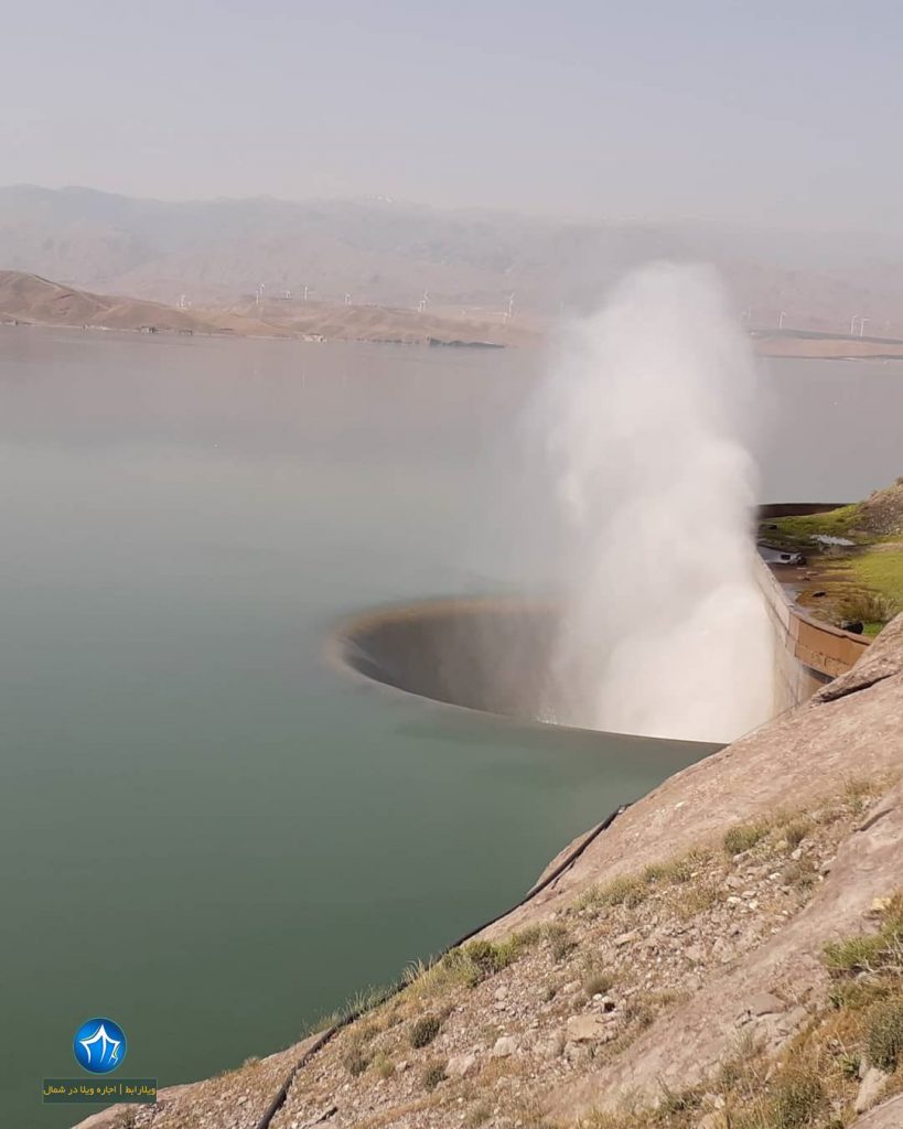 سد منجیل رودبار سد گیلان جاذبه گردشگری منجیل ویلارابط جاذبه گردشگری رودبار توربین بادی سد منجیل (۳)