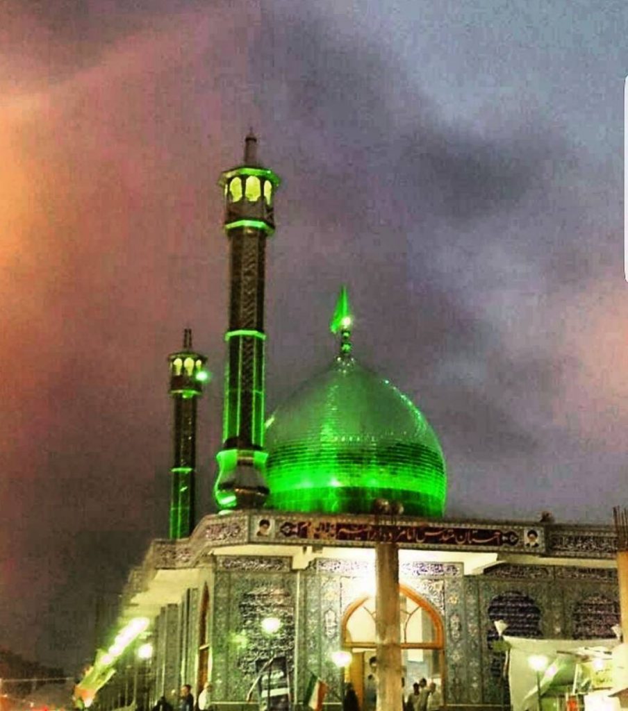 شفت، استان گیلان، ویلارابط، اجاره‌ی ویلا در روستای امامزاده ابراهیم(ع)، توقعه‌ی امامزاده ابراهیم(ع)