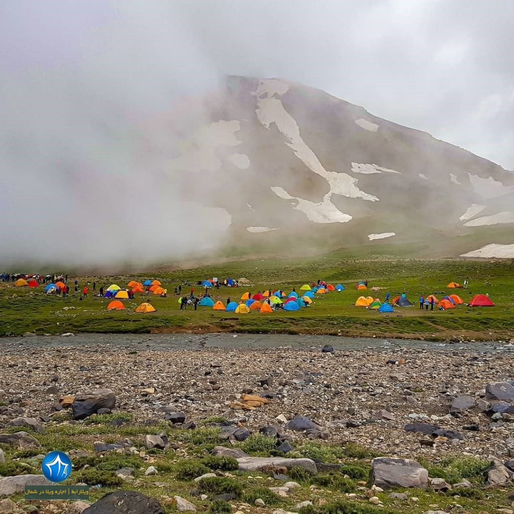 علم کوه صعود به علم کوه کلاردشت تور علم کوه بلندترین قله مازندران (۲)