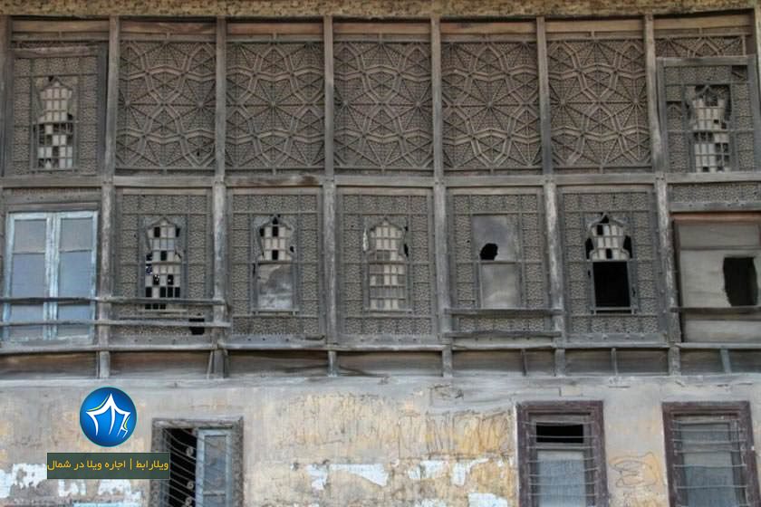 عمارت دریابیگی لنگرود خانه تاریخی دریابیگی لنگرود (۴)