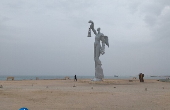 فانوس دریایی کلبه هور کیش-کلبه هور کیش-ساحل کلبه هور-کلبه هور در کیش-کلبه هور در جزیره کیش فانوس دریایی کلبه هور (۱)