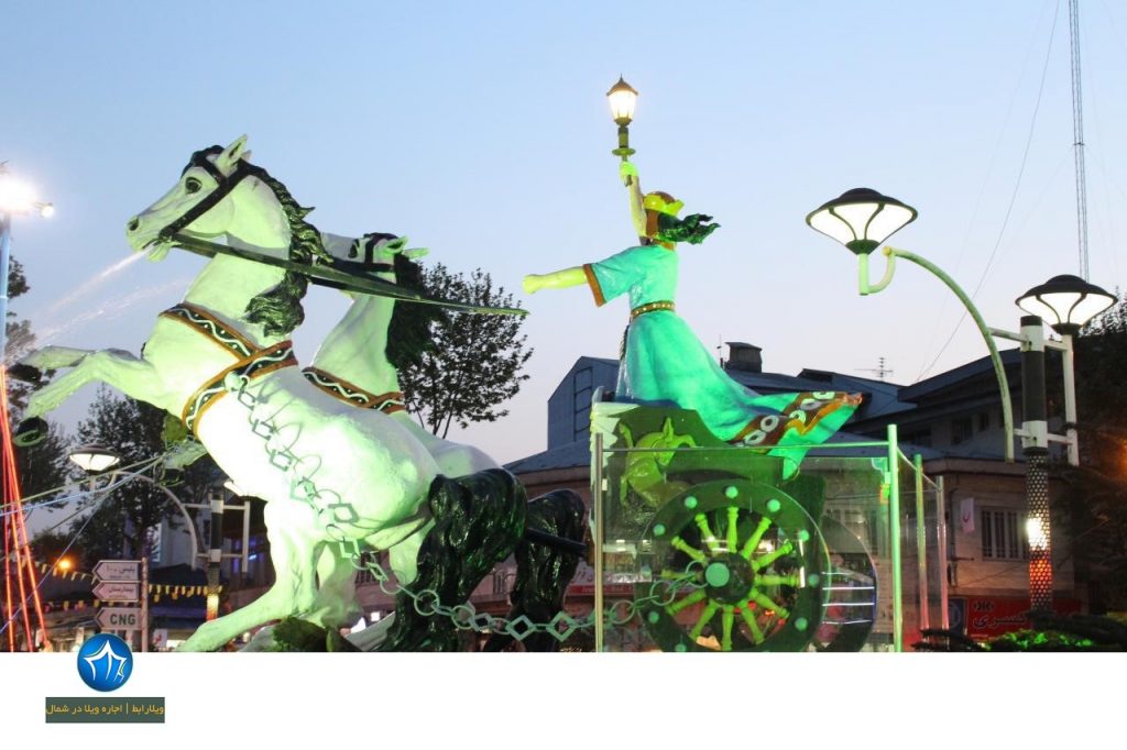 مجسمه آناهیتا در فومن - مجسمه آناهیتا فومن-عکس مجسمه آناهیتا۲