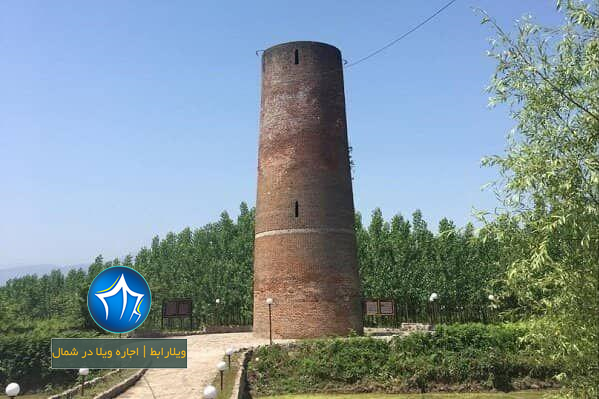 مناره بازار گسکر-مناره آجری گسکر صومعه سرا-مناره بازار گسکر گیلان-مناره گسکر کجاست -مناره بازار صومعه سرا مناره آجری بازار گسکر۲