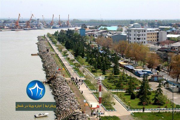 پارک ساحلی انزلی پارک ساحلی بلوار قدس انزلی پارک تفنگ به سمت شوری انزلی ویلارابط جاذبه گردشگری انزلی (۱)