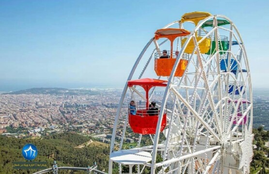 چرخ فلک تله کابین لاهیجان کجاست -ارتفاع تله کابین لاهیجان-تله کابین چرخ فلک لاهیجان احرار--۱ (۲)