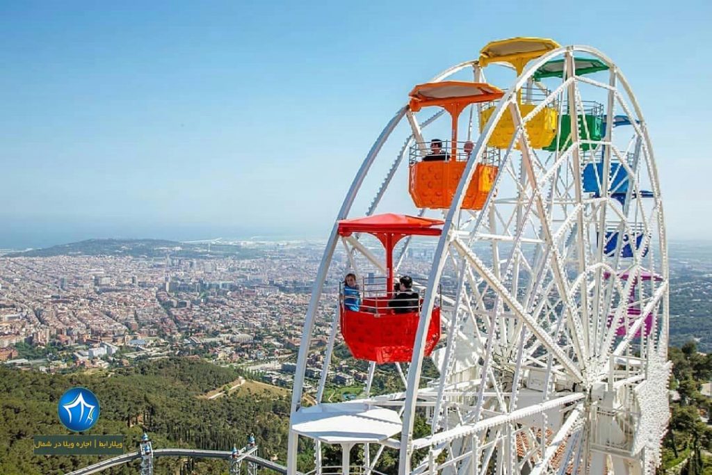 چرخ فلک تله کابین لاهیجان کجاست -ارتفاع تله کابین لاهیجان-تله کابین چرخ فلک لاهیجان احرار--۱ (۲)