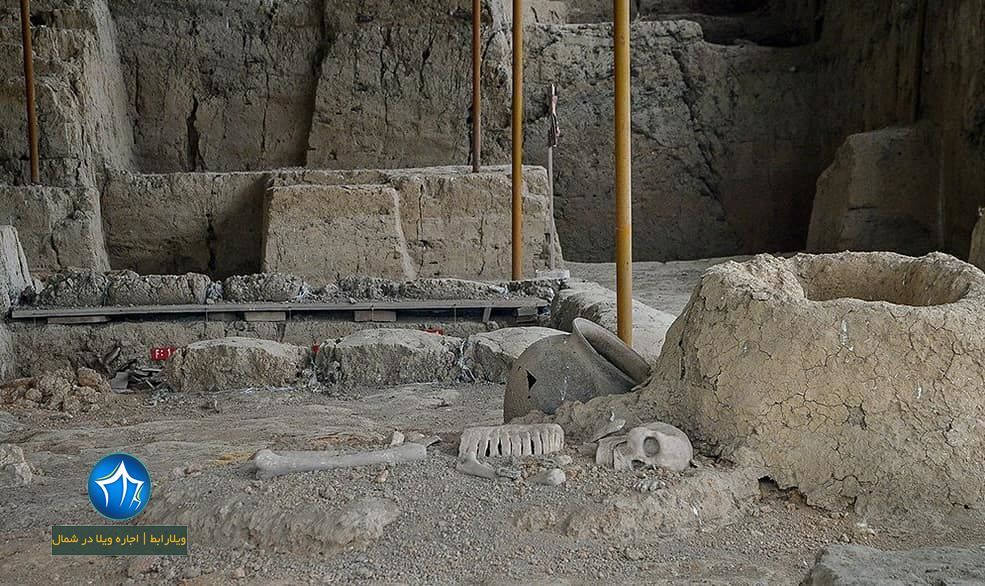 گوهر تپه ساری گوهرتپه بهشهر ویلارابط تپه باستانی گوهر تپه موزه گوهر تپه باستانی تاریخی جاذبه گردشگری بهشهر (۳)