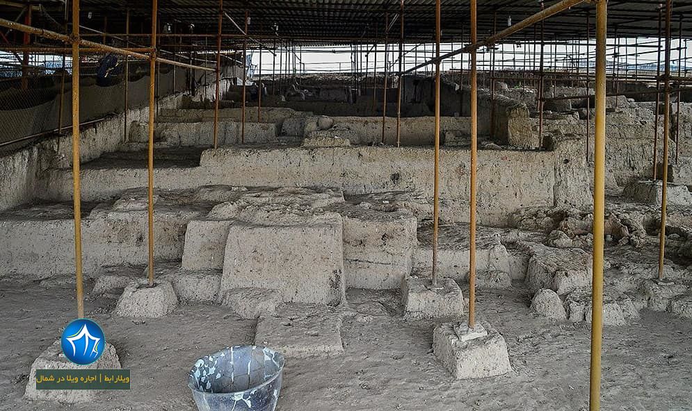 گوهر تپه ساری گوهرتپه بهشهر ویلارابط تپه باستانی گوهر تپه موزه گوهر تپه باستانی تاریخی جاذبه گردشگری بهشهر (۵)