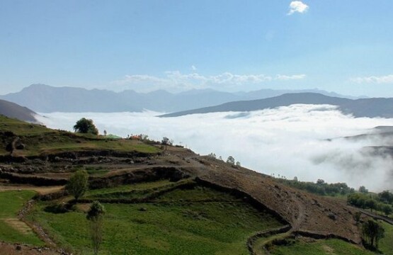 روستای ناندل آمل تصویر روستای ناندل