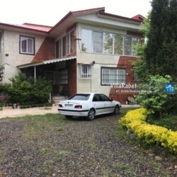 عکس ماشین ویلا و حیاط باغ ویلای یاس در ماسال
