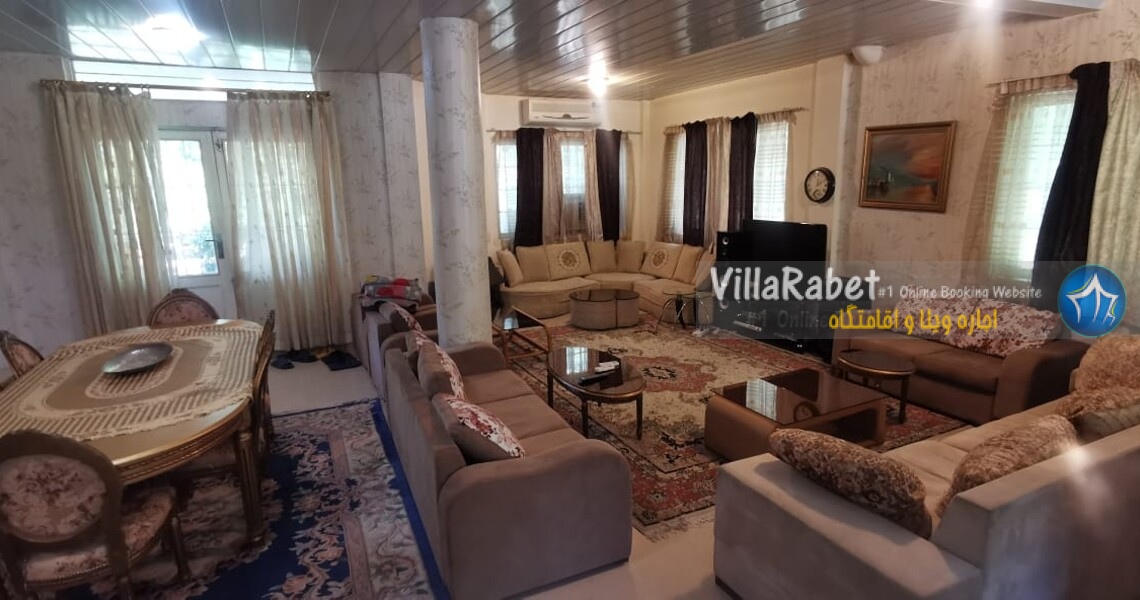 اجاره ویلا باغ ساحلی در رویان